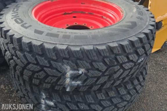 4 stk Nokian vinterhjul brukt på Fendt 828